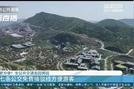 七条公交免费接驳线开通 坐公共交通去园博园更方便图片