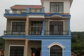 晒晒我的农村自建房，一共三层，花了57万，大家看看咋样？图片