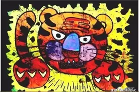 少儿版画制作，艺术创意课必备图片
