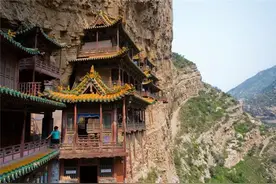 山西悬空寺发现“黑科技”，膨胀螺丝千年前就存在，专家震撼不已图片