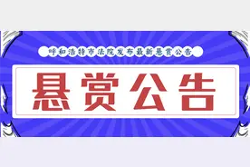 速看丨呼和浩特市法院发布悬赏公告！最高奖励1万元！图片