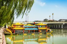 京杭大运河最古老的一段，位于扬州市区，很多游客不知道它的存在图片