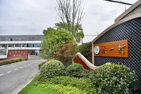 门口小菜园，屋后小花园，这块宅基地上新建的白墙黛瓦已有古镇味道了图片