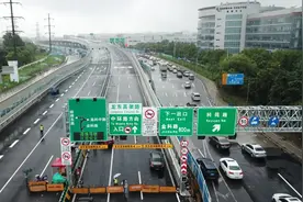 【注意】龙东大道改建工程有新进展！内环至中环段高架主线完工图片