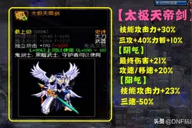 DNF红眼武器测评：天帝剑不是最强，神之意向实战伤害最高图片
