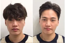 渐变发型不适合你？那就试试简单的自然式发型，帅气又精神图片