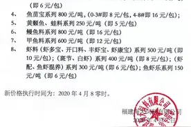 水产料暴涨，最高涨1000元/吨！通威、海大、澳华、大北农全线涨图片