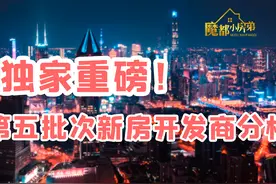 独家重磅！第五批次新房开发商分析图片