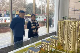 莲湖法院刘群院长深入区重点建设项目调研图片