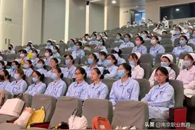 2021届南京卫生高等职业技术学校南丁格尔护理学院实习生参加毕业实习图片