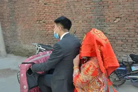 这场婚礼，“座驾”超牛！图片