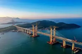 京台高铁大路段已完工，琼州海峡跨海大桥何时开通，值得期待图片
