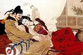 杨贵妃给干儿子安禄山洗澡，唐玄宗知道后不怒反喜，反而重赏两人图片