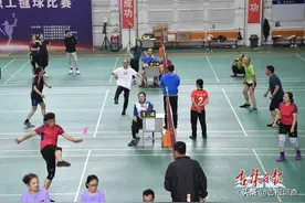 小毽球踢出大精彩！长白山保护开发区举办2021年职工毽球比赛图片