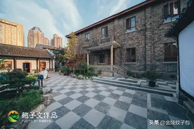 南京熙南里昔日汪精卫办公地，今天历史街区星光露天电影放映地图片