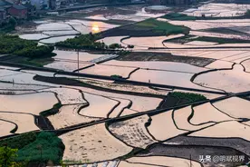 重庆南川：夕照梯田美如画图片