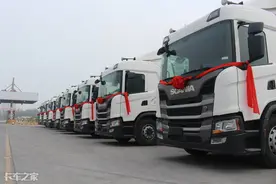 再买50台斯堪尼亚G410牵引车，永昌物流为何逆势突飞猛进？图片