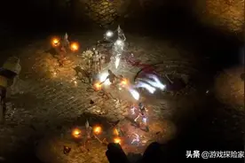 暴雪炒冷饭，20年前的暗黑2能玩？暗黑风游戏提灯与地下城体验图片