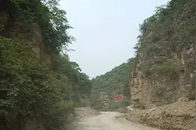 山西吕梁地区古驿道上的三十里桃花洞真的是个洞吗？图片