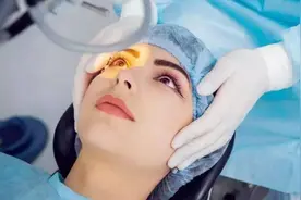 用激光手术治近视眼的人，如今眼睛怎么样了？会不会有后遗症？图片