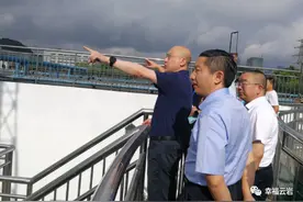 省生态环境厅到云岩区开展生态环境专项督战工作图片