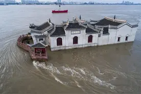 长江中的观音阁为何泡在水里近700年，却能屹立不倒？图片