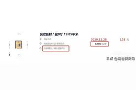 堪称天价！单价破6万！南通一套不到20平学区房遭抢图片