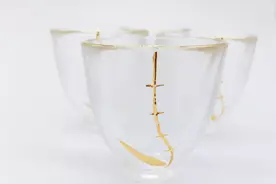 品茶的乐趣，不仅在于茶，还在于杯（水晶杯）图片