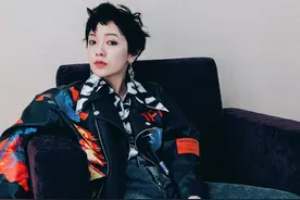 郭采洁草莓音乐节帅气超A穿搭写真图片图片
