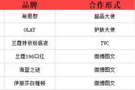 《乘风破浪的姐姐》火了，7位女明星拿下八大美妆代言图片
