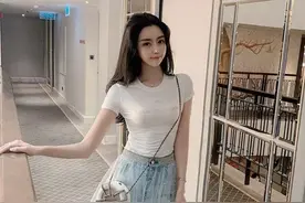 仙女本仙，自带透明网纱的短裤，满满的少女感！图片