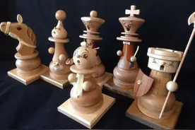 萌萌的国际象棋棋子图片