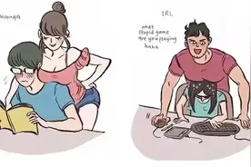 158cm插画师与199cm男友的日常，网友：边笑哭边吃狗粮图片