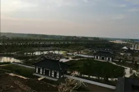 正在建设中的西平旅游景点-嫘祖文化园图片
