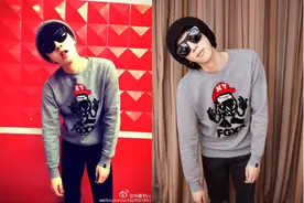 华晨宇连续7年穿同一件衣服？虽然过时了，但帽子和墨镜越来越潮图片