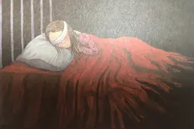 梦中的树林里，花开了图片