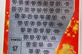西藏彩民十元购彩刮刮乐“好运十倍”喜中大奖40万元图片