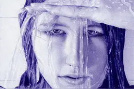 他用圆珠笔画了30多位前女友美照，每一个人物都风情万种图片