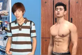 中国男人增肌成功后，能有多帅？网友：真是整容式蜕变图片