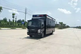 五十铃警用移动办公车图片图片