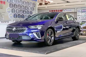 2.0T+9AT油耗6.6L，低价高配的合资三厢大家轿，带你看别克君威图片