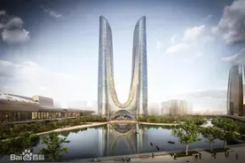 网传在建的杭州地标双子塔出售 系绿地宋都联合开发图片