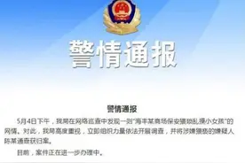 广东警方通报商场保安猥亵女童：嫌疑人归案！图片