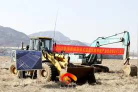 日照东港扶贫项目全部实现开工复工图片