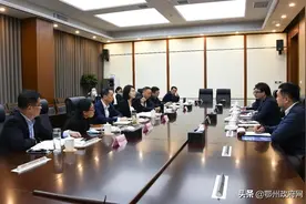 深圳优必选科技创始人周剑一行来鄂州考察交流图片