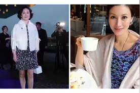 50岁李嘉欣好阔太，穿风衣搭爱马仕优雅贵妇，气质美过何超琼图片