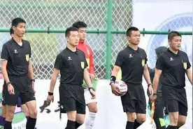 禁区外手球判点，执法国青裁判被内部处罚图片