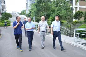 云南省教育厅厅长周荣到云南工程职业学院开展建党100周年校园安全生产及安全稳定工作督查检查图片