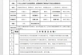 万科集团所有岗位说明书汇总，完整无删减，值得HR收藏图片