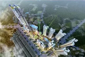 深圳龙华区，牛地埔城市更新项目旧改，定位为生态型社区综合体。图片